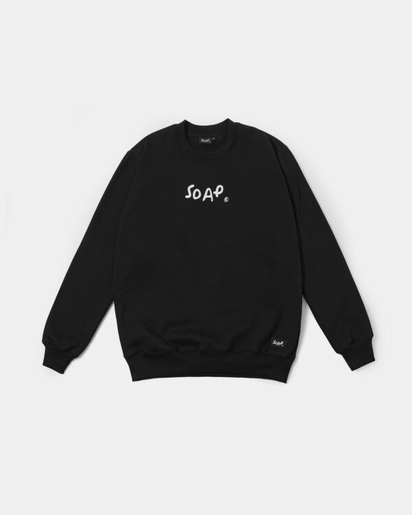 CREWNECK REGULAR BLACK
