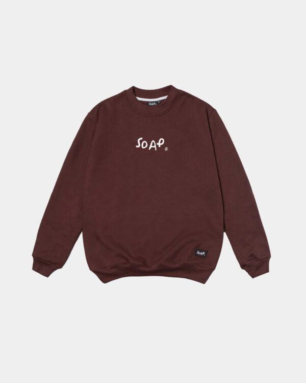 CREWNECK REGULAR BROWN
