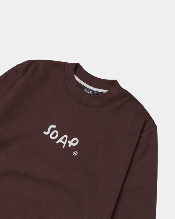 CREWNECK REGULAR BROWN - Image 2