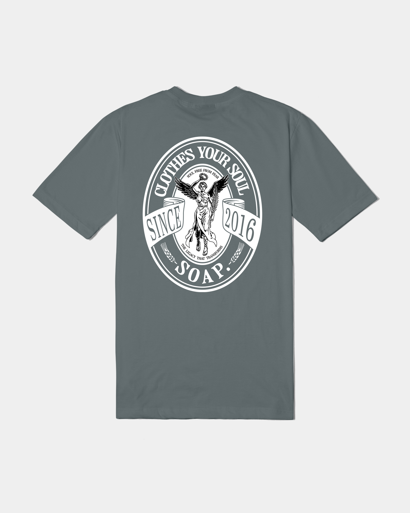Tee Soul Free Grey
