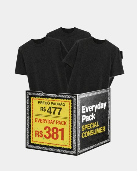 Everyday Pack - 3 Camisetas