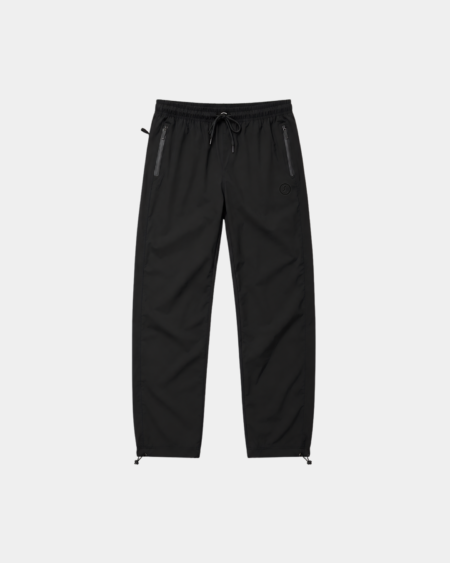 Pants Sporty Zip Logo Black