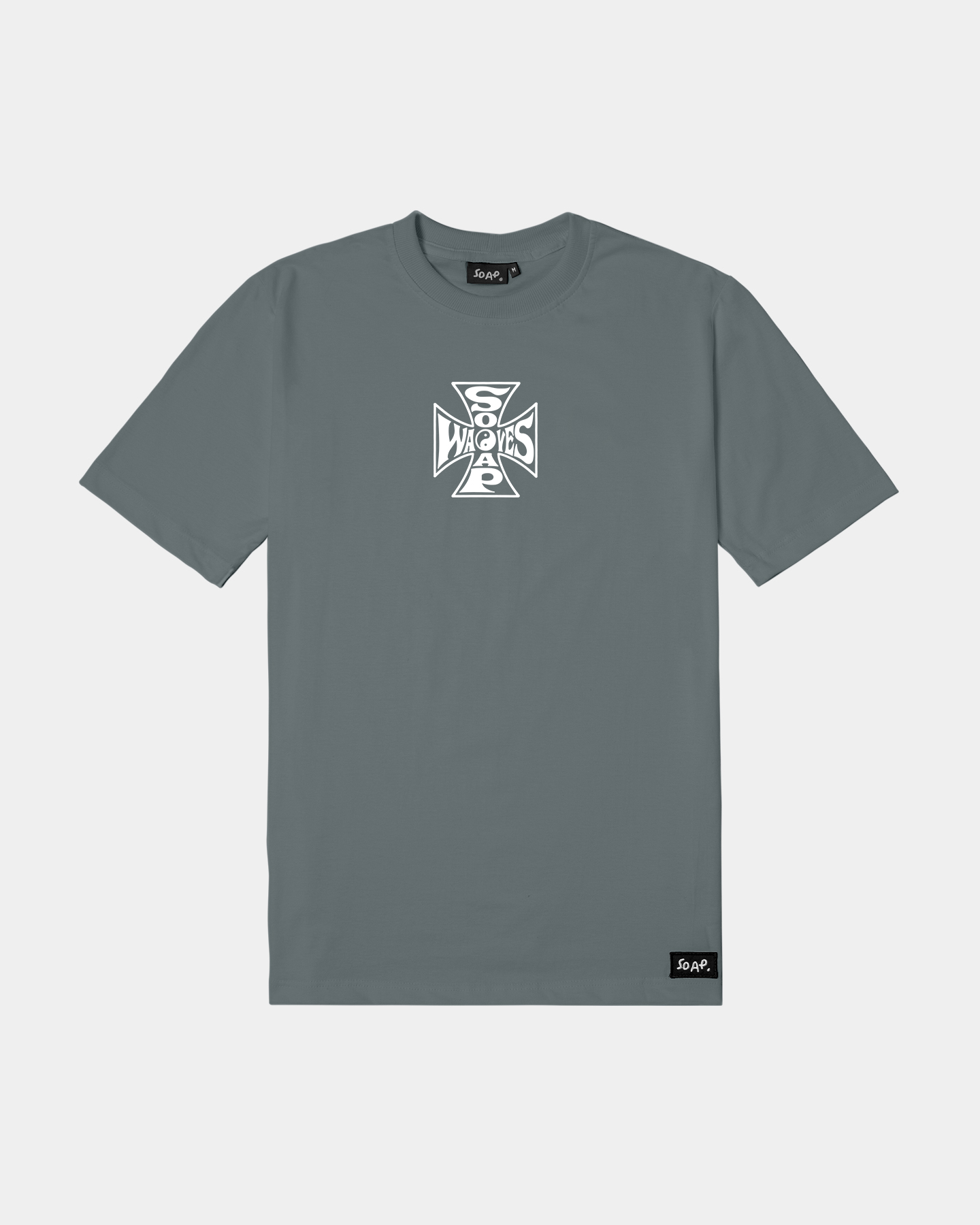 Tee Soap. Waves Grey
